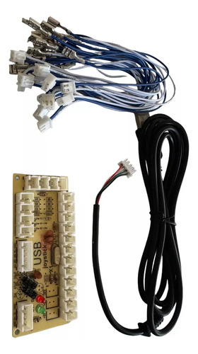 1 Pieza Codificador Interface Árcade Usb Zero Delay 1 Player