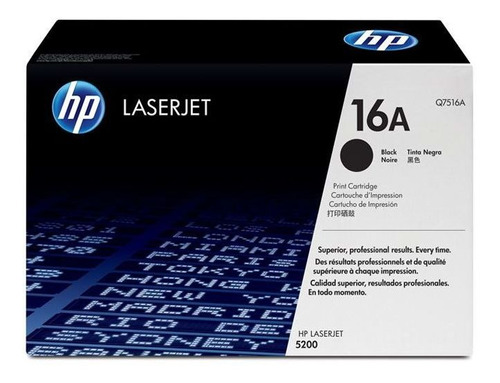 Remanufactura  Toner Hp 16a Q7516a Hp 5200