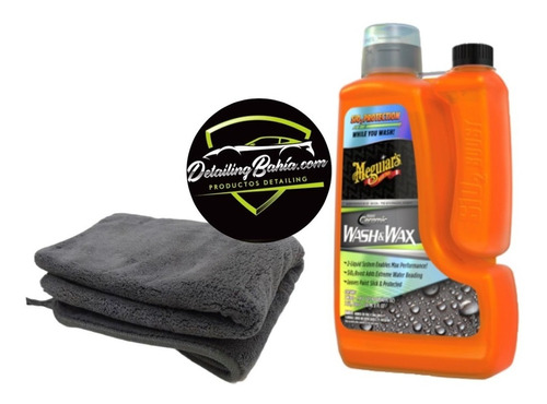 Meguiars Shampoo Hybrid Ceramic Wash&wax Sio2 + Micro 50x70