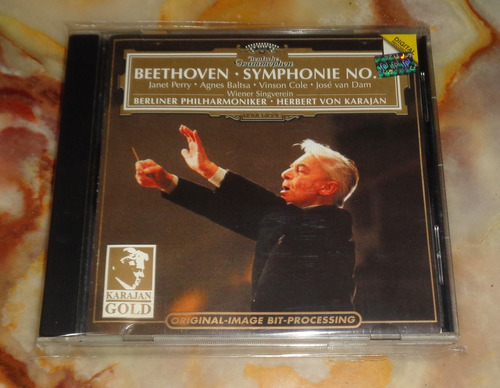Beethoven / Herbert Von Karajan - Symphonie No. 9 - Cd Arg.