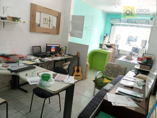 Salão, 224 M² - Venda Por R$ 1.650.000,00 Ou Aluguel Por R$ 7.000,00/mês - Vila Silviânia - Carapicuíba/sp - Sl0008