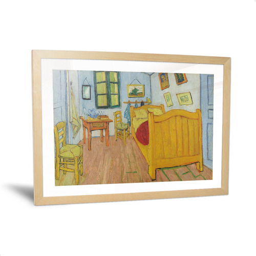 Cuadros Van Gogh El Cuarto Vincent Dormitorio En Arles 35x50