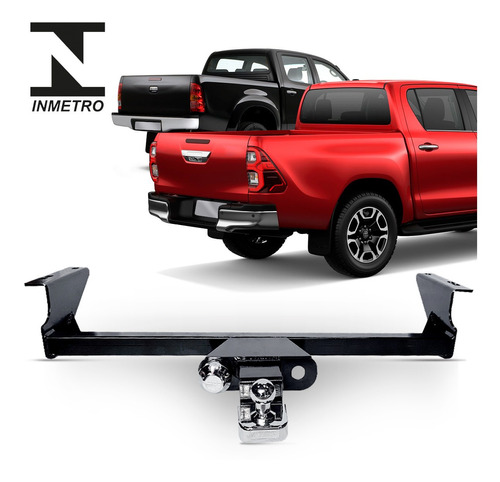 Engate Reboque Hilux 2019 2020 2021 Removível 1500kg