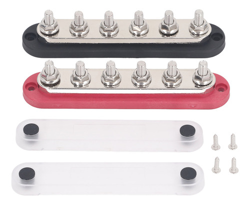 Bus Bar 2 Unidades 300a 1248v Bloco De Distribuição De Energ