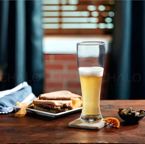 Vaso Cerveza Weizenbeer Vidrio 520 Ml Pasabahce Color Transparente