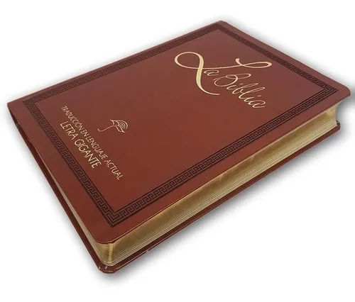 Biblia Tla Letra Gigante/ Marrón