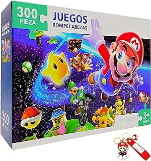 Green Brain Mario Bros Juguetes, Rompecabezas Niños Mario Br