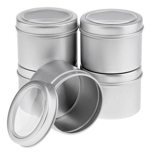 15pcs 60ml Cosméticas Vacías Del Tarro Del Bote Del