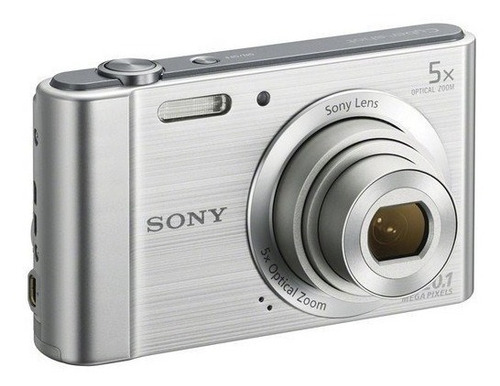 Câmera Sony Cyber-shot Dsc-w800 20.1 Mp Prata 12x S/juros