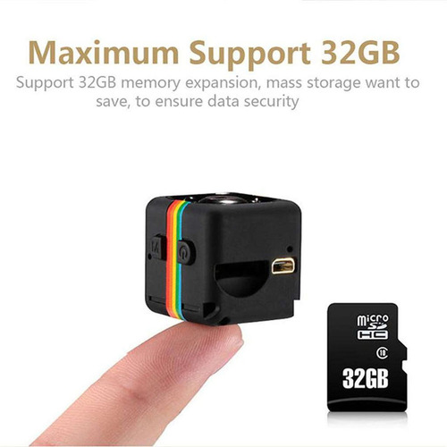 Mini Câmera Dv Escondida Sq11 720p Ir