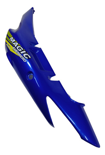 Cacha Lateral Izquierda Guerrero Magic 110cc Azul