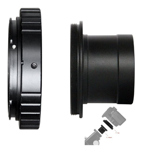 Anillo Adaptador Telescopio 1.25 + T2 T-montaje Lente Ca