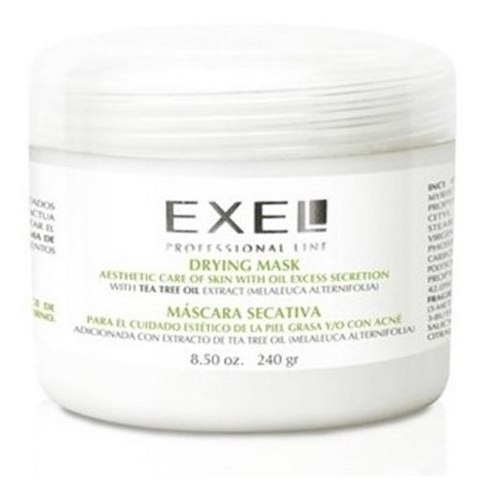 Mascara Exel Secativa Exel Facial Acne Piel Grasa 250 Grs 