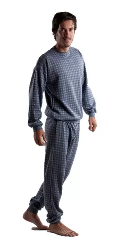 Pijama Hombre Invierno Yacard Pesado