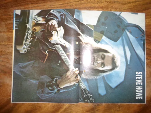 Pelo 351 Pink Floyd Kiss Steve Howe Poster Ver Descripción (Usado)