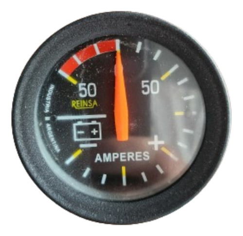 Reloj Amperimetro Reinsa 0/50 Amperes