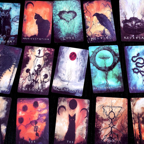 Cards Spirits Shadows Oracle Entertainment Family Gathering
