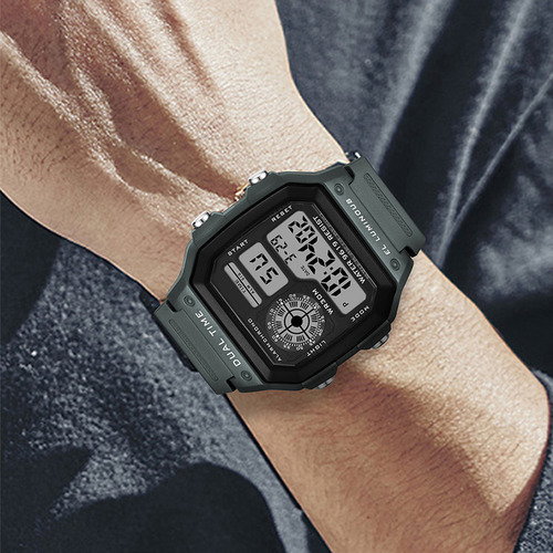 Reloj Digital Deportivo Estilo Casual Contra Agua