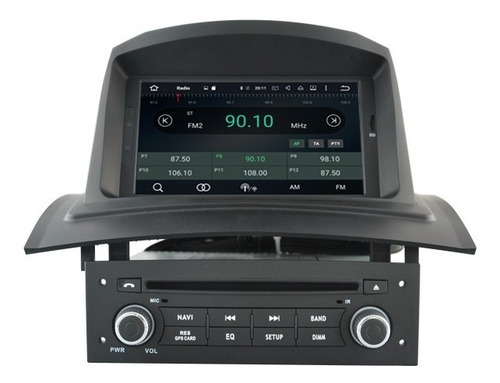 Radio Navi Gps Bluetooth Renault Megane 2 Android 9 64gb 4gb