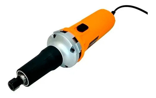 Amoladora recta Lüsqtoff ARL710-8 de 50 Hz color naranja 710 W 220 V + accesorios