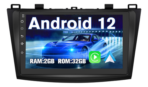 Auto Estéreo Pantalla 2+32g Android Para Mazda 3 2009-2013