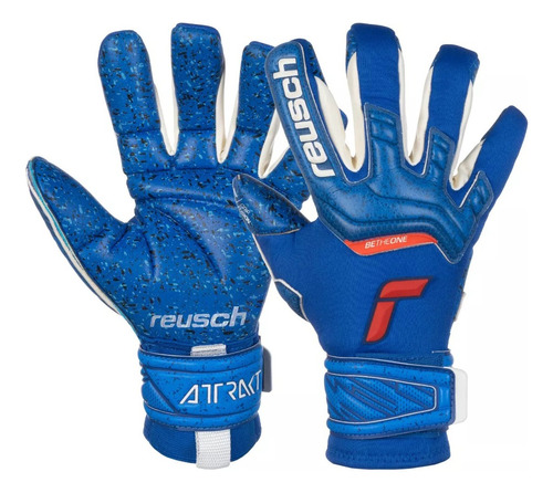 Guantes Arquero Reusch Attrakt Supreme Profesional Adulto