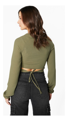 Polera Mochi Regular Amarra Espalda