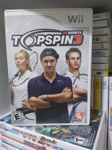 Juego Para Nintendo Wii Top Spin 3 Tennis , Compatible Wii U