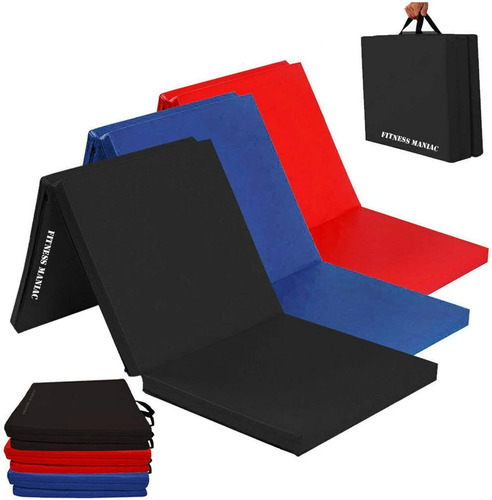 Fitness Maniac - Alfombrilla Plegable Para Ejercicios Aerob