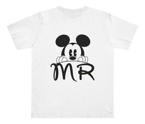 Playera De Parejas Mickey Y Minnie Mouse, Tallas A Elegir