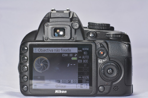 Nikon D3100 (não É D3000 D3200 D3500 D5000 ) + Lente 18 55