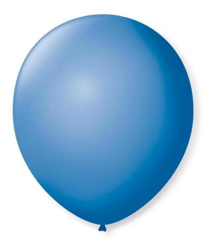 Balão São Roque Número 9 Azul Turquesa 50 Unidades