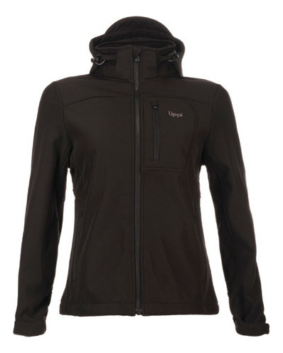 Chaqueta Mujer Macaya Softshell Hoody Jacket Negro Lippi