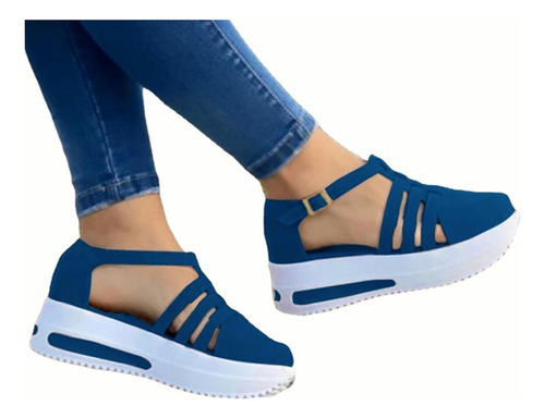 Zapatos De Plataforma Casuales Transpirables Para Mujer