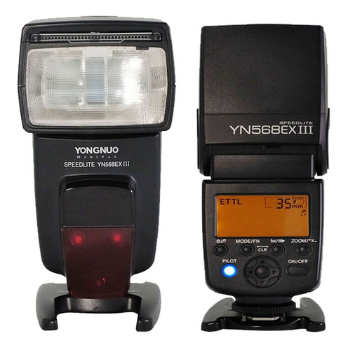 Flash Yongnuo 568 Ex Iii Para Nikon Ttl Gtia Fact