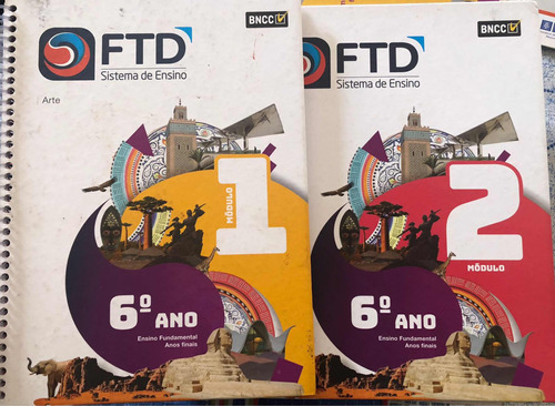 Livro Didático Ftd  Módulo 1 E 2 Artes, 6o Ano