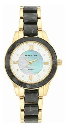 Reloj Anne Klein Material Policarbonato Brazalete Negro