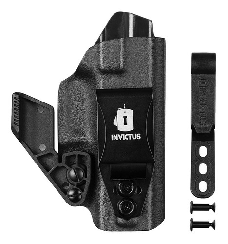 Coldre Velado Kydex Invictus Glock Compact = G19 G23 G25