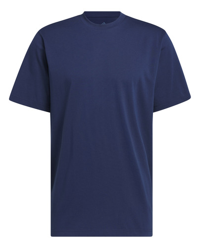 Playera adidas Basketball Made To Ball Hombre Azul Ji7115