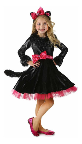 Disfraz Para Niña Barbie Gatito - Halloween