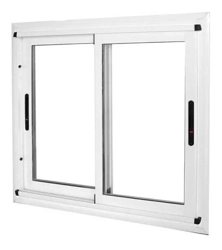 Ventana Aluminio Modena  Blanco 100x40 Vidrio 4mm Mosquitero