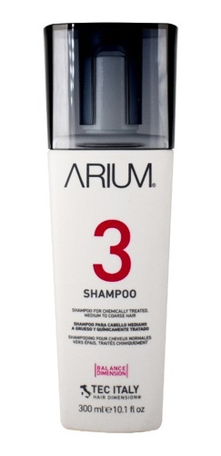 Arium Shampoo 3 Cabello Mediano-grueso Y Procesos Químicos