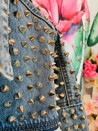 Chamarras con estoperoles para mujer new arrivals
