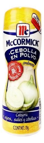4 Pza Cebolla Mccormick En Polvo 70 G