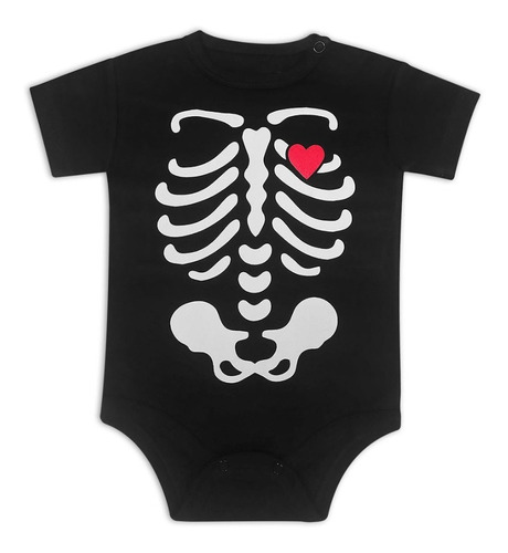Body Halloween Para Bebé Esqueleto - Calavera - Huesos
