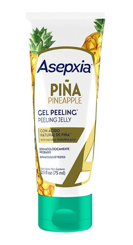 Asepxia Piña Gel Peeling Elimina Impurezas Suaviza 75ml