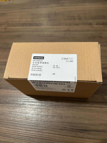 Simatic Cpu 6es7214-1ad23-0xb0 Siemens - Novo Lacrado