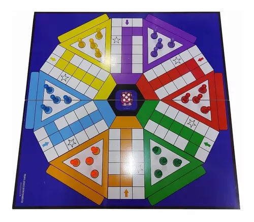 Tabuleiro ludo para6 pessoas imprimir