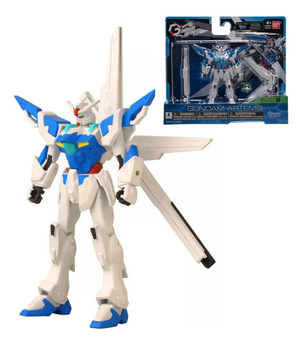 Figura Gundam Infinity Series Artemis Articulados 12 Cm