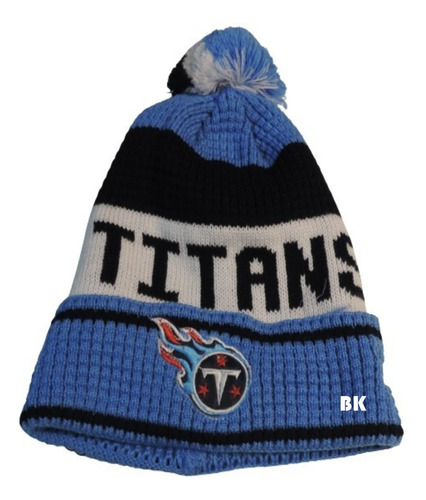 Tennessee Titans Bonete Gorro Americano Titanes Bk